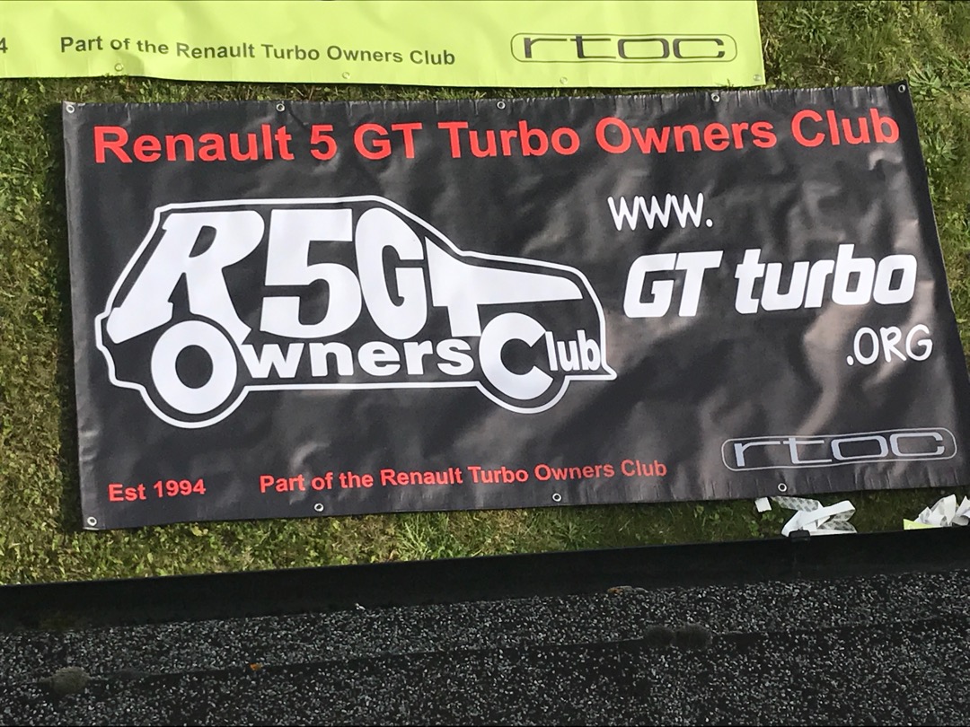 RTOC GARAGE BANNER Retro Black